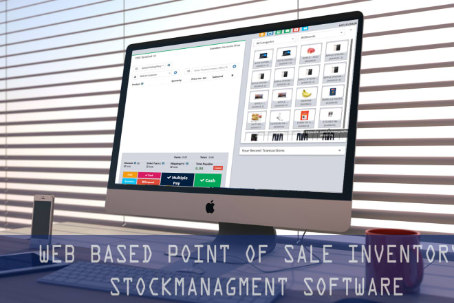 I will develop online or offline pos, inventory software for you
