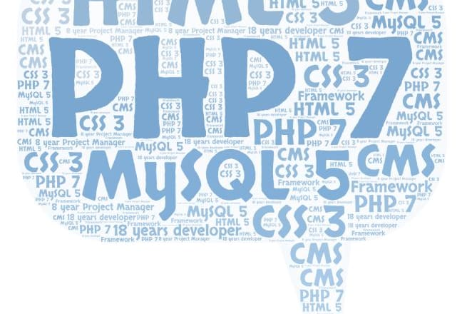 I will develop php,mysql, html, CSS projects, no wordpress or cms