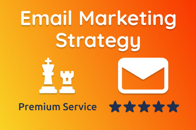 I will develop your email marketing strategy