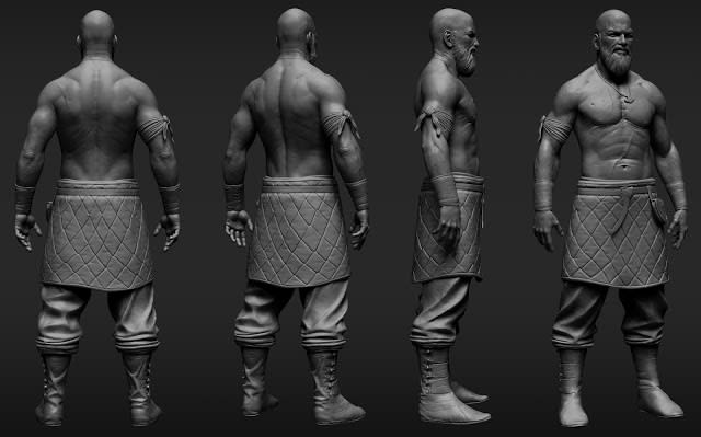 I will do 3d printing character in zbrush and 3ds max