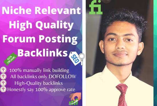 I will do 50 high quality forum posting backlinks