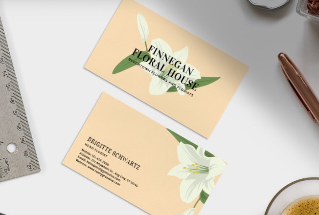 I will do a beautiful business card design
