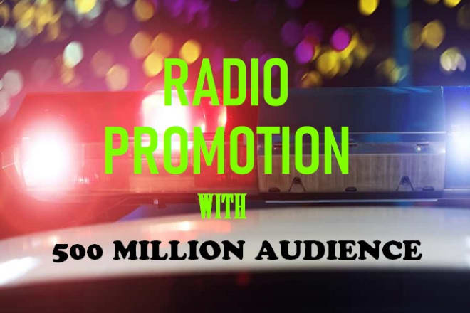 I will do a effective radio promotion for your music