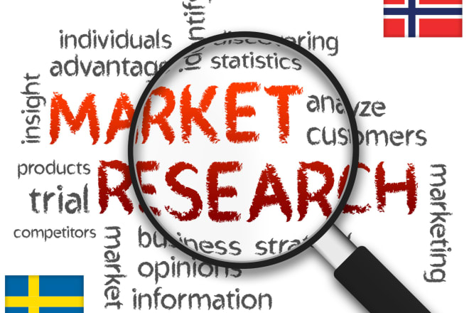 I will do a market analysis for your niche in sweden and norway