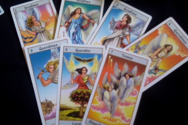 I will do a tarot reading with cards of the angels