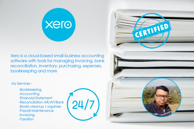 I will do accounting using quickbooks, xero and ms excel