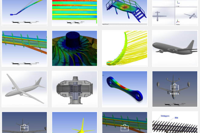 I will do aerospace mechanical cfd fea ansys cad cam projects