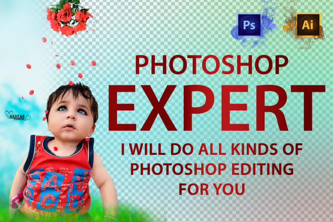 I will do all kinds of photoshop editing for you