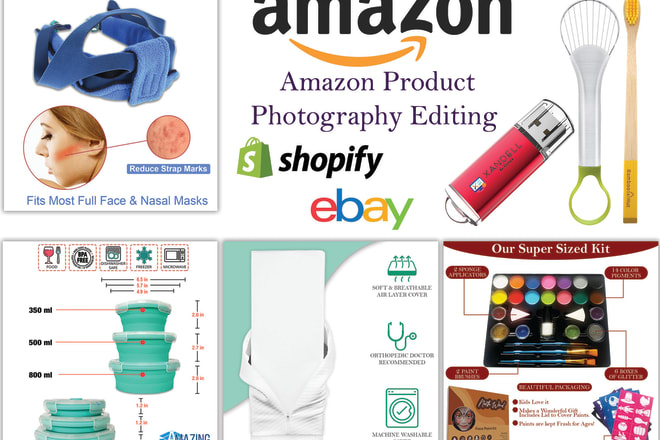 I will do amazon product photography editing and retouching