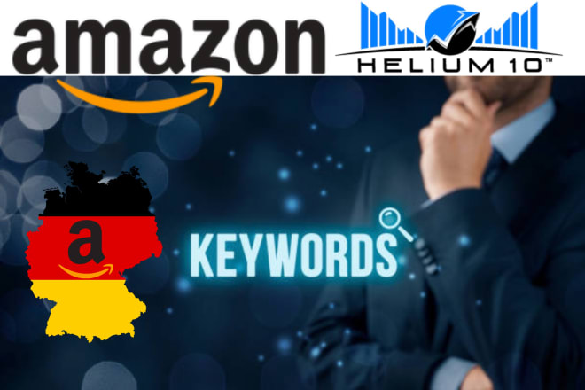 I will do amazon seo keyword research for marketplace in germany