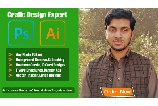 I will do any kind of job in photoshop and illustrator in 12 hours