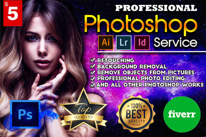 I will do any photoshop service