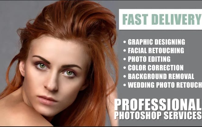 I will do any photoshop work with unlimited revisions