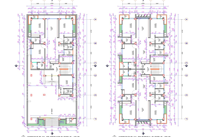 I will do architectural 2d drawing and floor plan design in autocad