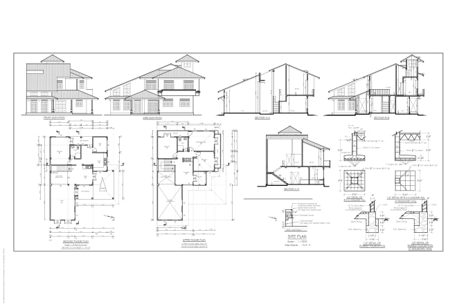 I will do architectural, drawings in auto cad