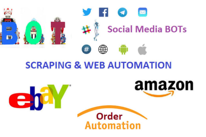 I will do automation and trading bot on websites and social media