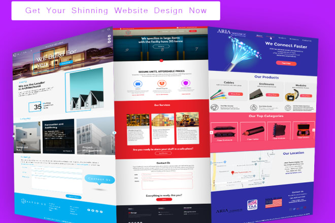 I will do awesome PSD web design or web mockup design