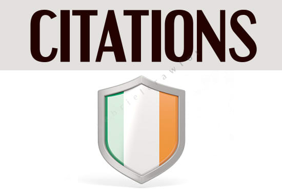 I will do best 40 ireland SEO citation for local search rank