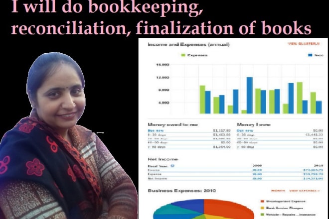 I will do bookkeeping on quickbooks, wave, xero, zoho books