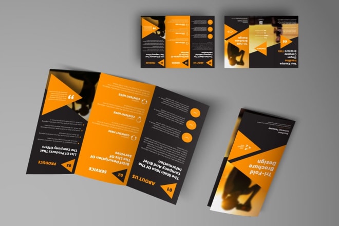 I will do brochure design business brochure, trifold brochure