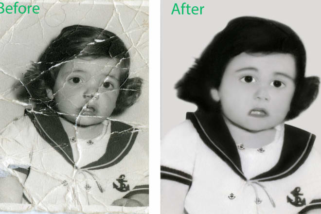 I will do bulk photo restoration in handmade