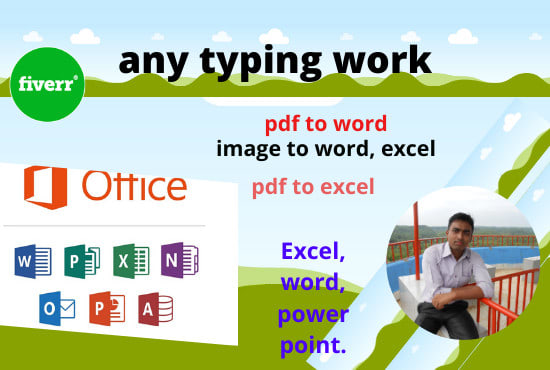 I will do convert PDF,image,jpg, to word,excel,notepad