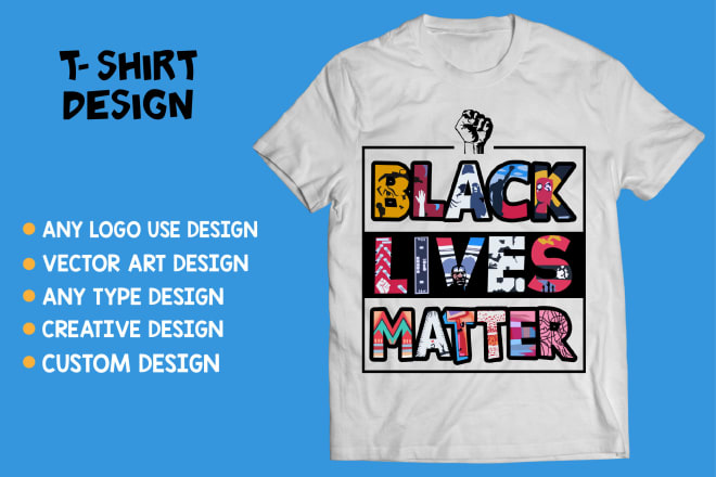 I will do custom t shirt design with your idea