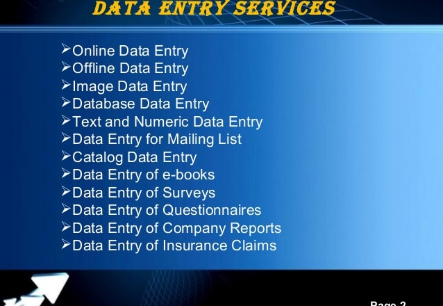 I will do data entry for your office documentation and articles