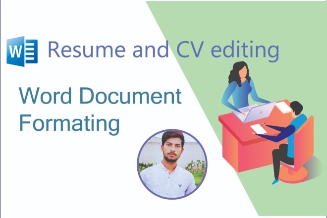 I will do data entry, pdf to word and resume CV maker