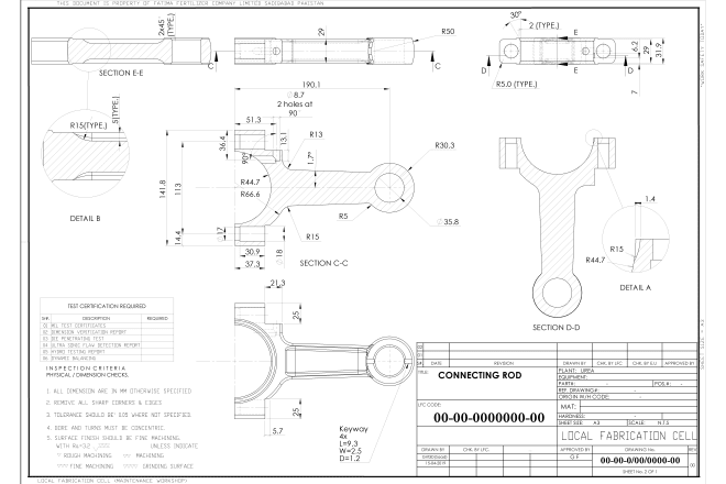 I will do drafting and reverse engineering of mechanical components
