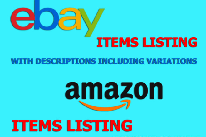 I will do ebay amazon ecommerce listing slide add design