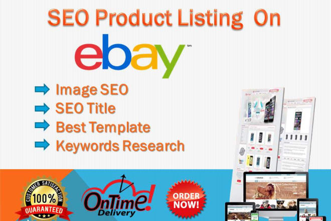 I will do ebay SEO listing ebay template