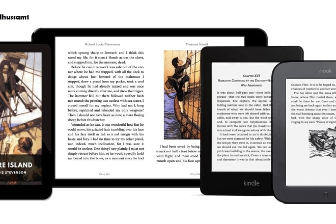 I will do ebook conversion from PDF to epub and kindle