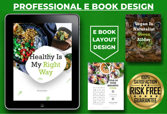 I will do ebook formatting, pdf ebook interior design free flipbook