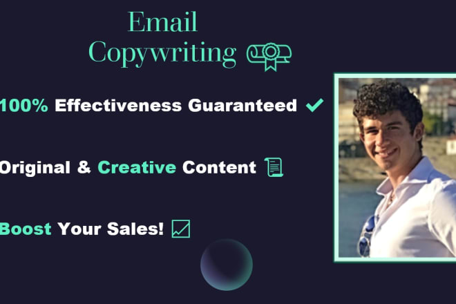 I will do email copywriting for online marketing and sales