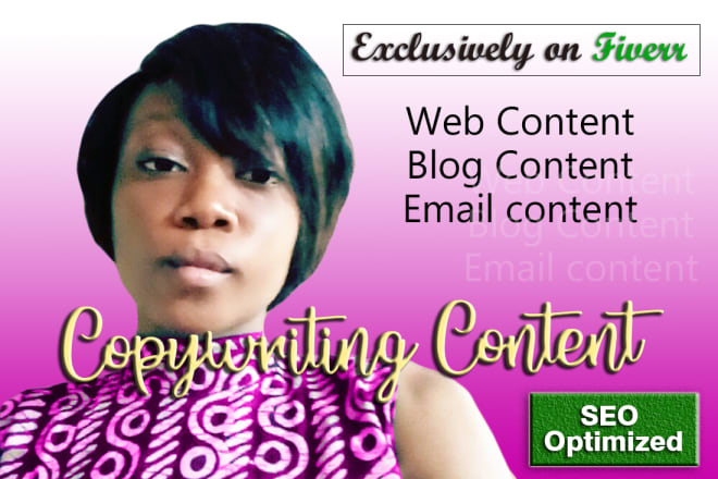 I will do engaging copywriting for your web, blog, email content