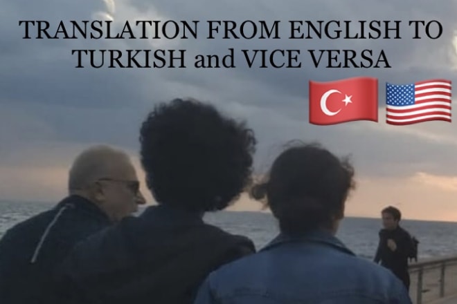 I will do english to turkish, turkish to english translation