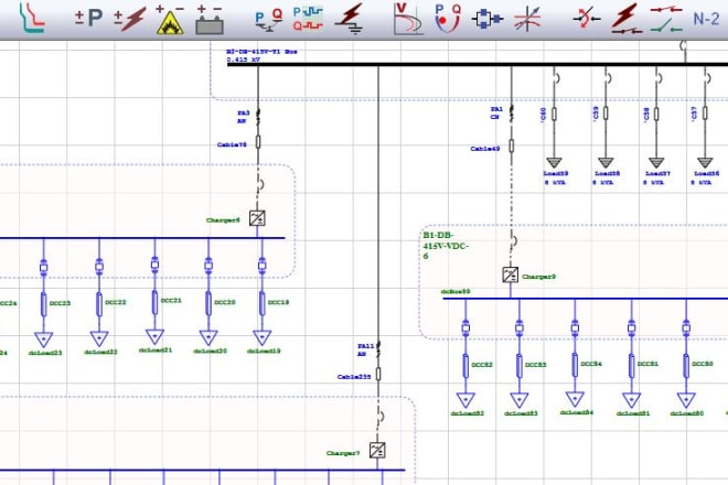 I will do etap tasks, single line diagram, load flow