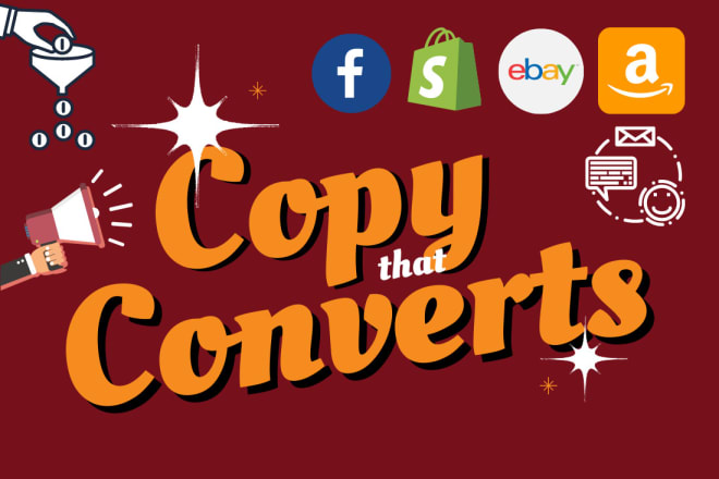 I will do facebook ad shopify product sales and email copywriting