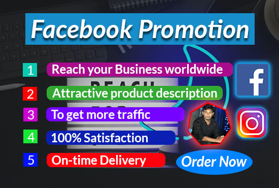 I will do facebook promotion in france, UK, USA,