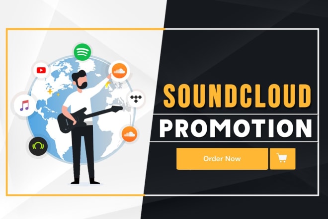 I will do fast organic soundcloud music promotion