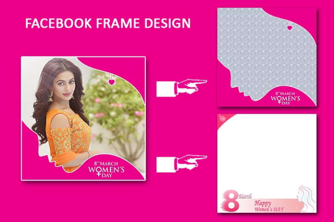 I will do frame design for facebook profile picture
