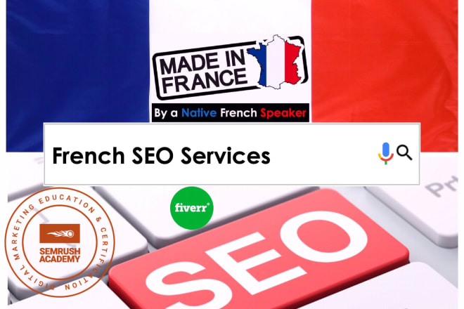 I will do french on page SEO optimization with competitor analysis for your website