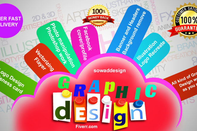 I will do graphic design work professionally in 24 hours