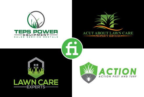 I will do grass tree care trimming, lawn care, landscaping and farms creativity logo