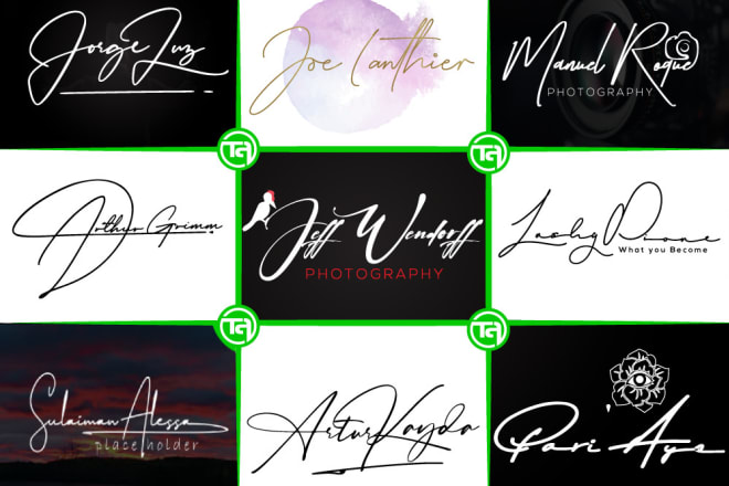 I will do handwritten signature and luxury calligraphy logo design