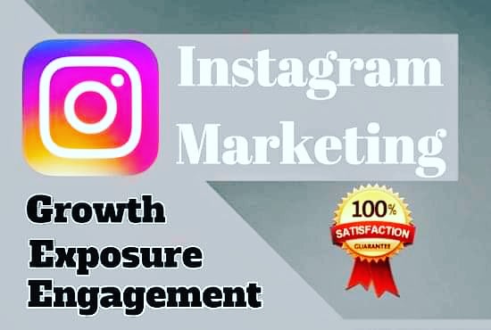 I will do instagram marketing to grow followers and engagement