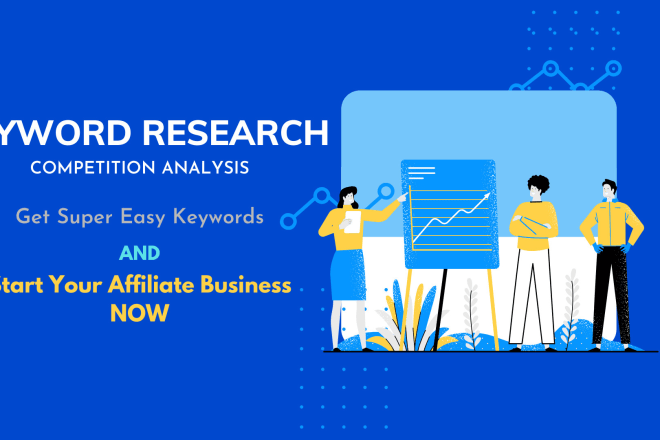 I will do keyword research for affiliate marketing niche site