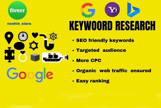 I will do keyword research for you