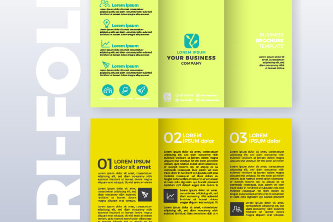 I will do low cost trifold brochure design